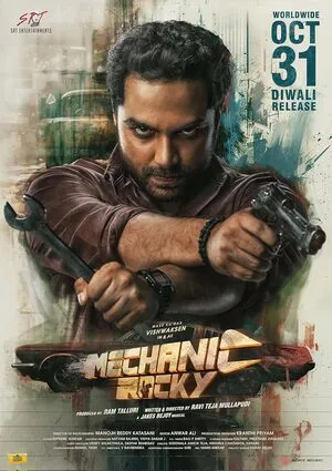 Mechanic Rocky 2024 Hindi Dual Audio Movie Poster