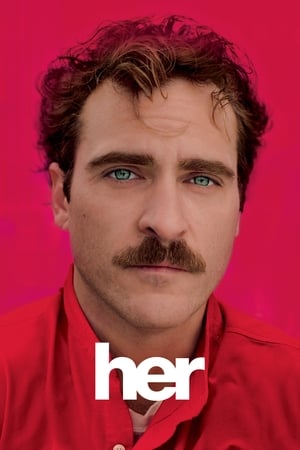 Her (2013) Dual Audio Hindi 300MB Movie Poster
